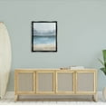 thumbnail image 2 of Stupell Industries Rainy Nautical Shore Landscape Graphic Art Jet Black Floating Framed Canvas Print Wall Art, Design by Grace Popp, 2 of 8