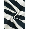 thumbnail image 7 of DARING DIVA High Waist Elastic Waistband Stirrup Pant XS Dark Blue-Stripe, 7 of 7