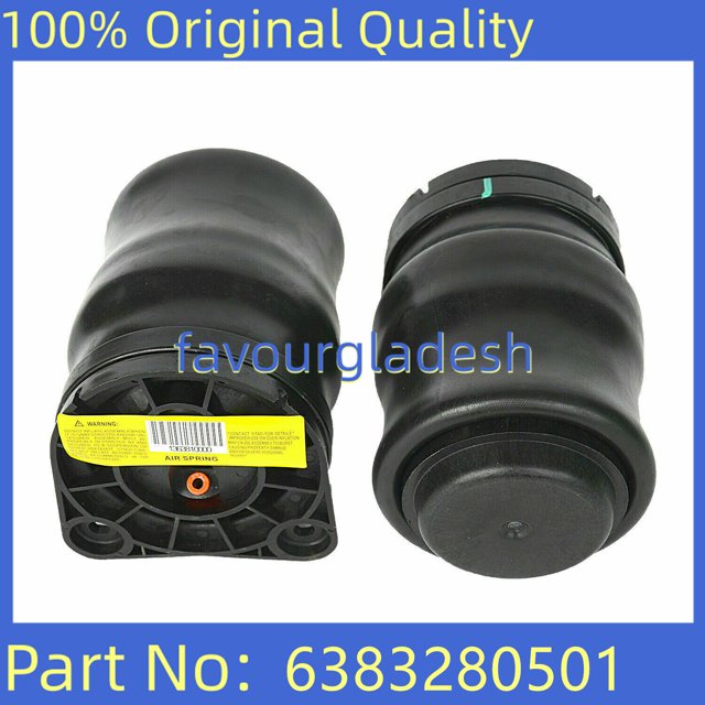 2 Pieces Rear Air Suspension Spring Bags for for Mercedes V-Class Vito W638 6383280501-