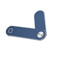 thumbnail image 3 of Cateissary Soporte lateral para pantalla de ordenador portátil, soporte autoadhesivo desmontable de aleación de aluminio, soporte para teléfono Teléfono y Comunicación Azul, 3 of 6