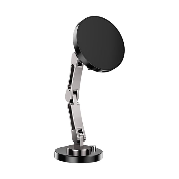 Upgraded 360° Rotating Magnetic Car Phone Holder, Foldable Phone Mount for MagSafe Cell Phone Holders for Car/Gym/Mirror, iPhone & Android