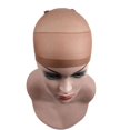thumbnail image 2 of 6 gorros de peluca de nailon elástico de color de piel - gorros de peluca de nailon elástico, gorros de media de peluca unisex marrón gorros para el cabello para maquillaje de mujer, 2 of 5