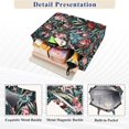 thumbnail image 3 of FORMRS Womens Corduroy Tote Bag Crossbody Shoulder Purse Handbag with Detachable Strap, Peony Dusk Pattern, 3 of 7