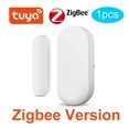 thumbnail image 2 of Tuya WiFi/Zigbee Door Window Sensor Smart Home Wireless Door Open/Closed Detector Compatible With APP ,Consistent Performance, 2 of 7