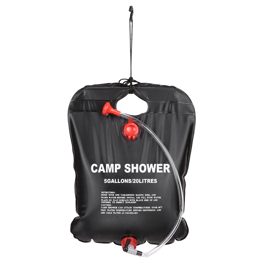 Outdoor Shower Bathing Bag Portable Solar Heated Shower Bag Traveling