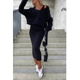 thumbnail image 2 of winter-new-european-and-american-sleeveless-dress-hooded-hoodie-short-top-suit, 2 of 8