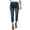 Blue, variant on Capri Jeans for Women Stretchy Boyfriend Jeans Straight Leg Low Rise Jean Capris Cut off Cropped Skinny Jean Denim (Black, S)