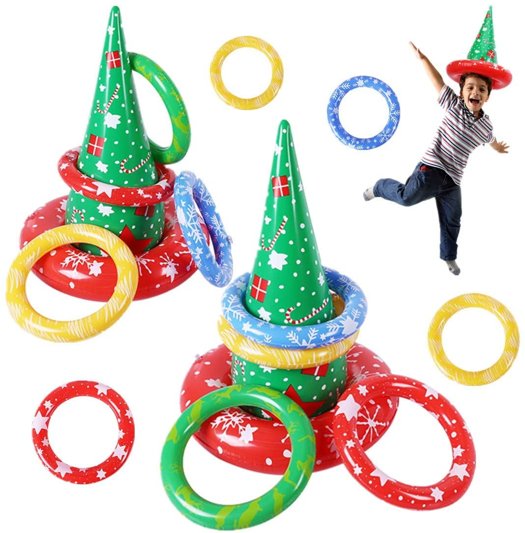 inflatable christmas hats