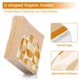 thumbnail image 5 of Yayeee Napkin Holder for Table Kitchen Paper Tissue Organization, Geometric Circles, 5 of 8