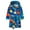 Blue, variant on Dakiuu Boys Girls Bathrobes Todder Boys' Girl'S Fleece Hooded Flannel Robe Childrens Plush Soft Pajamas Sleepwear for Kids with Pockets 2-12 Years
