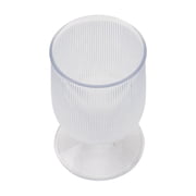 Better Homes & Gardens 12 oz Clear Tritan Ribbed Goblet