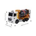 thumbnail image 4 of Véhicule de Chantier Simulation Camion Mélangeur de Ciment Modèle Jouet avec Musique et Lumière, 4 of 5
