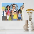 thumbnail image 5 of Bob's Burgers Family Cartoon Decorative Painting Canvas Wall Poster Art Picture Painting Hanging Picture Gift Living Room Posters Bedroom Painting Decor, 5 of 8