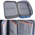 thumbnail image 4 of Back To School Supplies 72 Hole Multi Layer Large Capacity Pen Case Colored Pencil Zipper Bag Student, 4 of 5