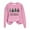 Pink, variant on Wang6 Christmas Sweatshirts for Women Trendy Very Merry & Pregnant Letter Printed Graphic Pullovers Causal White Long Sleeve Crew Neck Loose Fit Tops X_Grey XL