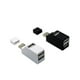 thumbnail image 5 of Hub Usb De 3 Puertos Mini Usb 2,0 3,0, Caja Divisora ​​De Concentrador De Alta Velocidad Para Pc, Portátil, Lector De Tarjetas De Disco U Para Concentrador De Teléfono Móvil Noticed EL013105-03, 5 of 5