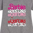 thumbnail image 3 of Barbie - Stacked Barbie Vday - Toddler And Youth Girls Fleece Dress, 3 of 5