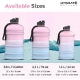 thumbnail image 7 of HYDRATE XL Jug Half Gallon Water Bottle - BPA Free, Flip Cap, Ideal for Gym - Color, 7 of 7
