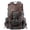 Dark Gray, variant on Vintage Waxed Canvas Leather Backpack for Men, Casual Large Laptop Shoulder Bag for Travel Daily Commute