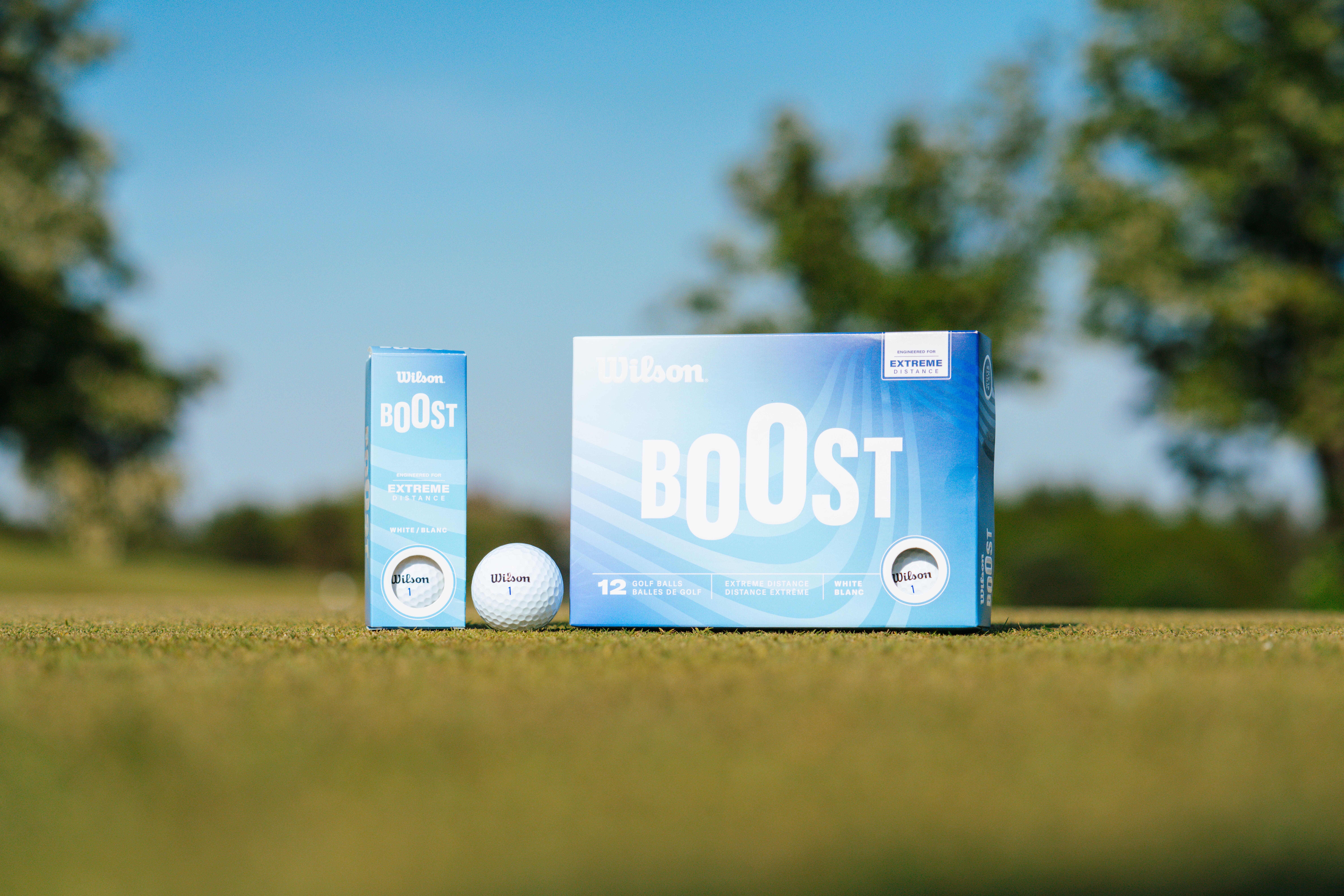 Wilson BOOST 2024 Golf Balls, White, 12-Pack photo 2