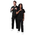 thumbnail image 3 of Sivvan Unisex Classic Scrub Set V-Neck Top/Drawstring Pants (Available in 15 Solid Colors), 3 of 7