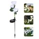 thumbnail image 3 of Luz solar con forma de rosa para exteriores, decoración de jardín, adorno de luz LED decorativo para patio, 3 of 6