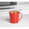 thumbnail image 4 of Sistema Collection Micro-Ondes Tasse à Soupe 22,1 oz, Rouge, 4 of 4