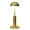 Mushroom Gold, variant on Rechargeable Table Lamp Battery 2W Bar Decor Study Work Dinner Restaurant , Cylindrical Bronze
