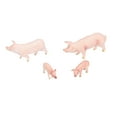 thumbnail image 1 of Pig Figures Toy Simulation Farm Pig Animals Model Figures Toy Set Preschool Educational Learn Cognitive Toys4pcs, 1 of 8