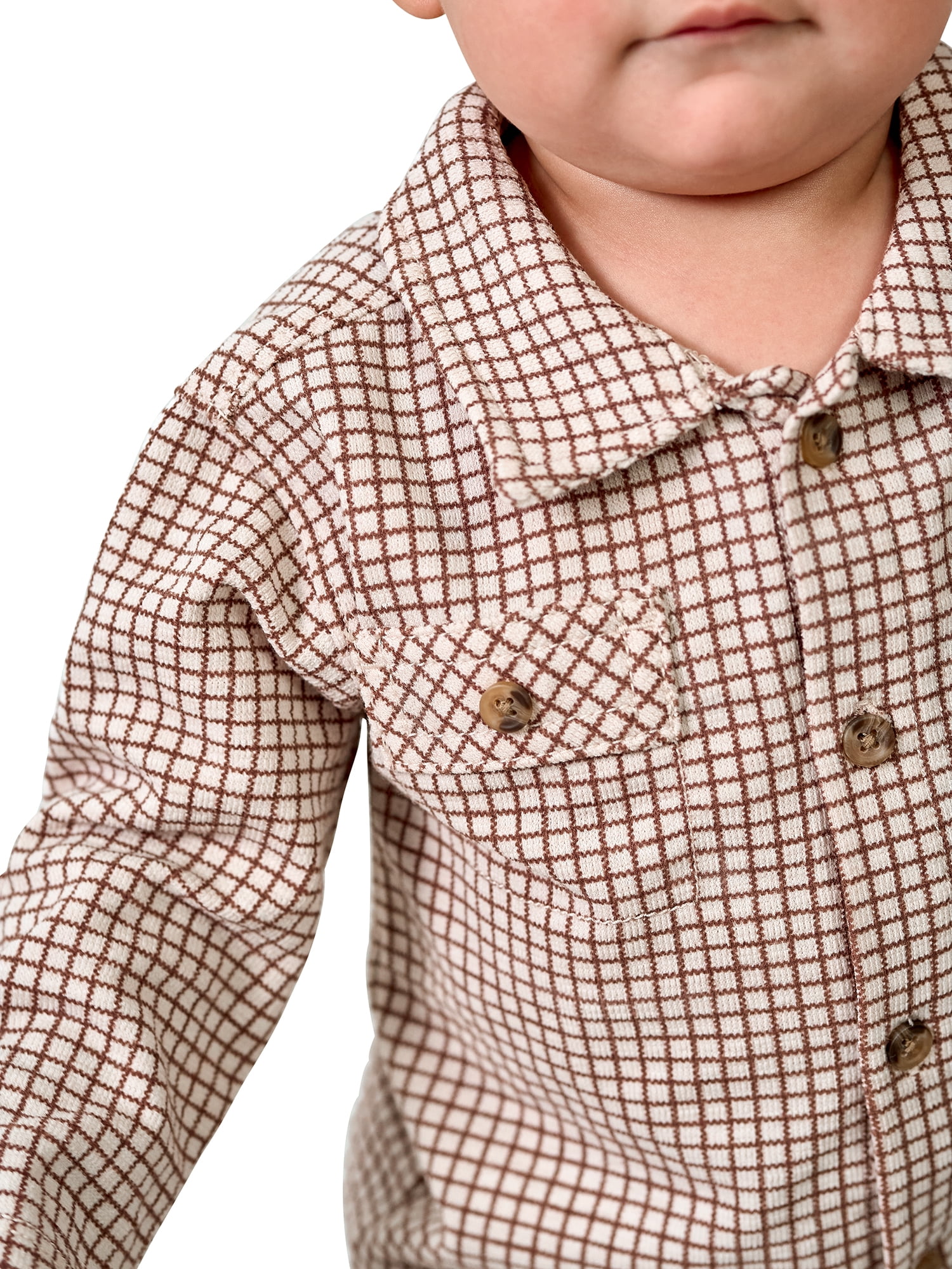 Modern Moments by Gerber Baby Boy Top and Pant Outfit Set, 2-Piece, Sizes 0/3 Months -24 Months