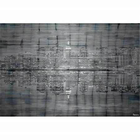 

Night Lights by Parvez Taj Painting Print on Brushed Aluminum