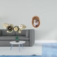 thumbnail image 2 of Escultura Nórdica De Metal Para Pared Con Flores De Resina Ornamentadas, Hojas Colgantes Y Marco De Fotos Decorativo, Soporte De Exhibición De Mesa Para Comedor, Oficina, Regalo, Hogar,, 2 of 8