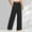 Black, variant on Girls High Waisted Uniform Pants Kids Wide Leg Dress Pants Casual Trousers with Pockets 5-14 Years