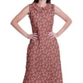 thumbnail image 2 of Moomaya Ensemble Kurta Sans Manches à Col Claudine Imprimé pour Femmes, Ensemble Ethnique 2 Pcs, 2 of 6
