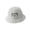 Gray, variant on JUNWELL 2PCS Cute Bear Solid Color Baby Fisherman Cap Cartoon Embroidery Dome Kids Girl Boy Bucket Hat Spring Summer Sun Infant Hat