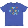 thumbnail image 3 of Inktastic Happy Birthday Mom Youth T-Shirt, 3 of 5