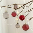 thumbnail image 6 of Set/6pcs Christmas Bauble,Glass Balls Ornaments Perfect for Tree Decoration Beautiful Hangers Decors Eye-catching Accent, 6 of 8
