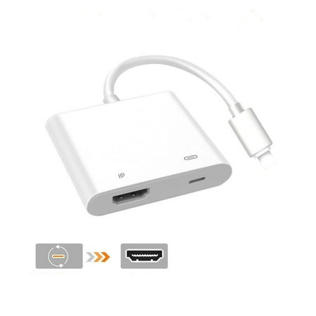 cable to tv connect av iPad for Cable Connect HDMI TV Lightning to AV Adapter 2M