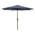 thumbnail image 2 of Westin Outdoor 9 Ft Patio Umbrellas with Bronze Plastic Base Included, Navy Blue, 2 of 11