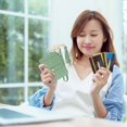 thumbnail image 2 of Stylish Clip Mini Wallet Leather Blocking Card Holder Organizer Pocket 2025 Design Slim RFID for Everyday Use, 2 of 4