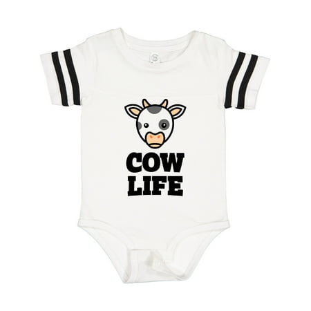 

Inktastic Cow Life Gift Baby Boy or Baby Girl Bodysuit