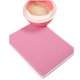 thumbnail image 1 of Alfombrilla para arena de gato de doble capa, impermeable, antideslizante, fácil de limpiar, 45 x 60 cm, color rosa, 1 of 6
