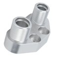 thumbnail image 1 of Compressor Adapter, Perfect Replacement High Strength Billet Aluminum Straight Adapter  For SD7B10 7176, 1 of 8
