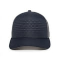 thumbnail image 3 of OC Sports OC502M Laser Perforated Font Panel Cap - Navy Charcoal Charcoal, 3 of 8