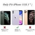 thumbnail image 2 of Compatible avec Étui iPhone 11, Sourire Mignon, 2 of 5