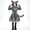 Child, variant on LARP Big Bad Wolf Costume Women Girls,Halloween Plush Faux Fur Gray Werewolf Costume,Woodland Animal Outfit