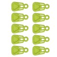 thumbnail image 1 of 10 Pièces Bâche Clips Étanche Urgent Snap avec Pince 10 Pièces Boucle en Spirale Articles de Sport Réutilisables Accessoires de Canopée pour la Randonnée en Plein Air Vert, 1 of 6