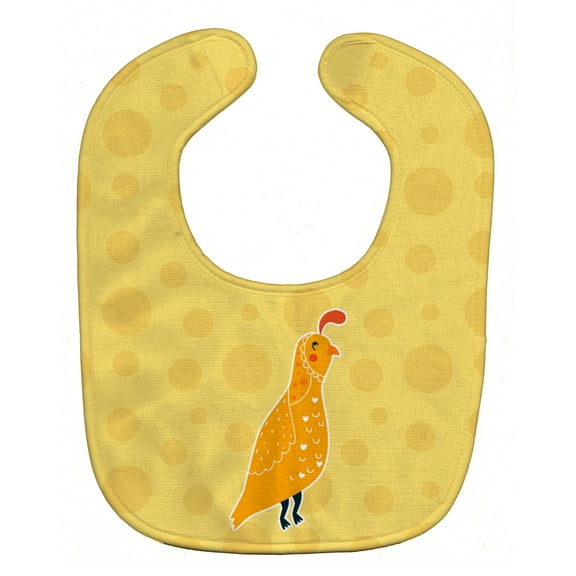Partridge in Polkadots Baby Bib