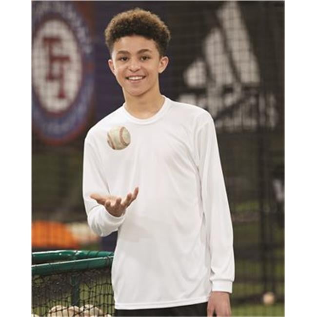 C2 Sport B04785096 Youth Performance Long Sleeve T-Shirt,