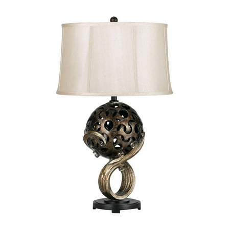 Cal Lighting BO-2092TB Palatka Resin Table Lamp